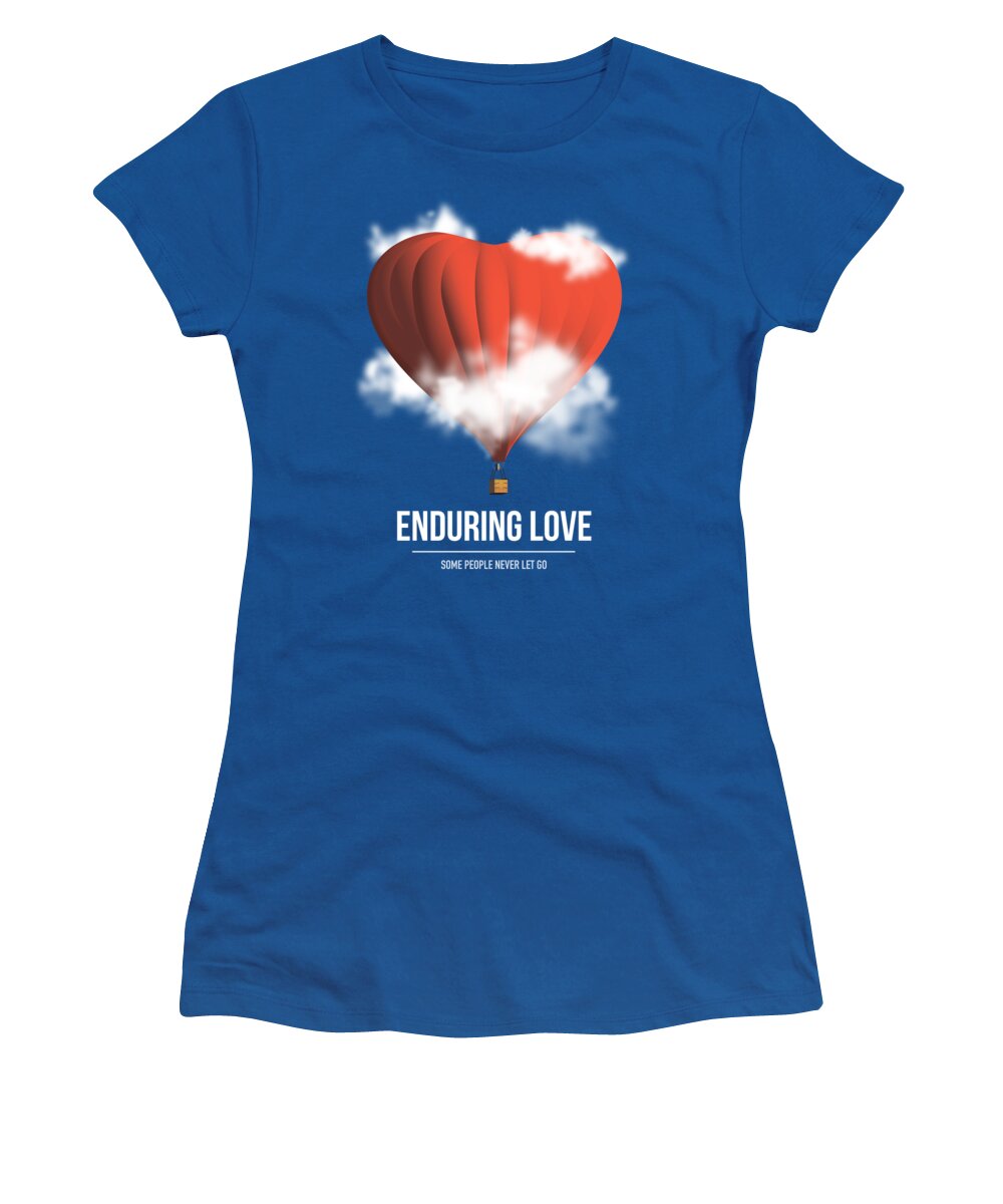 Enduring Love Women's T-Shirt featuring the digital art Enduring Love - Alternative Movie Poster by Movie Poster Boy