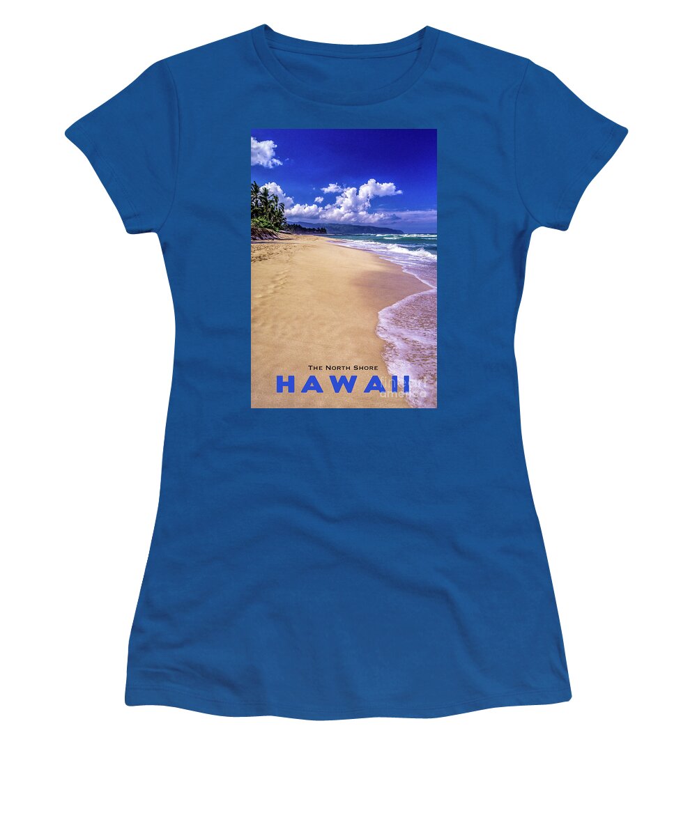 Hawaii Women's T-Shirt featuring the photograph Hawaii 10, The North Shore by John Seaton Callahan