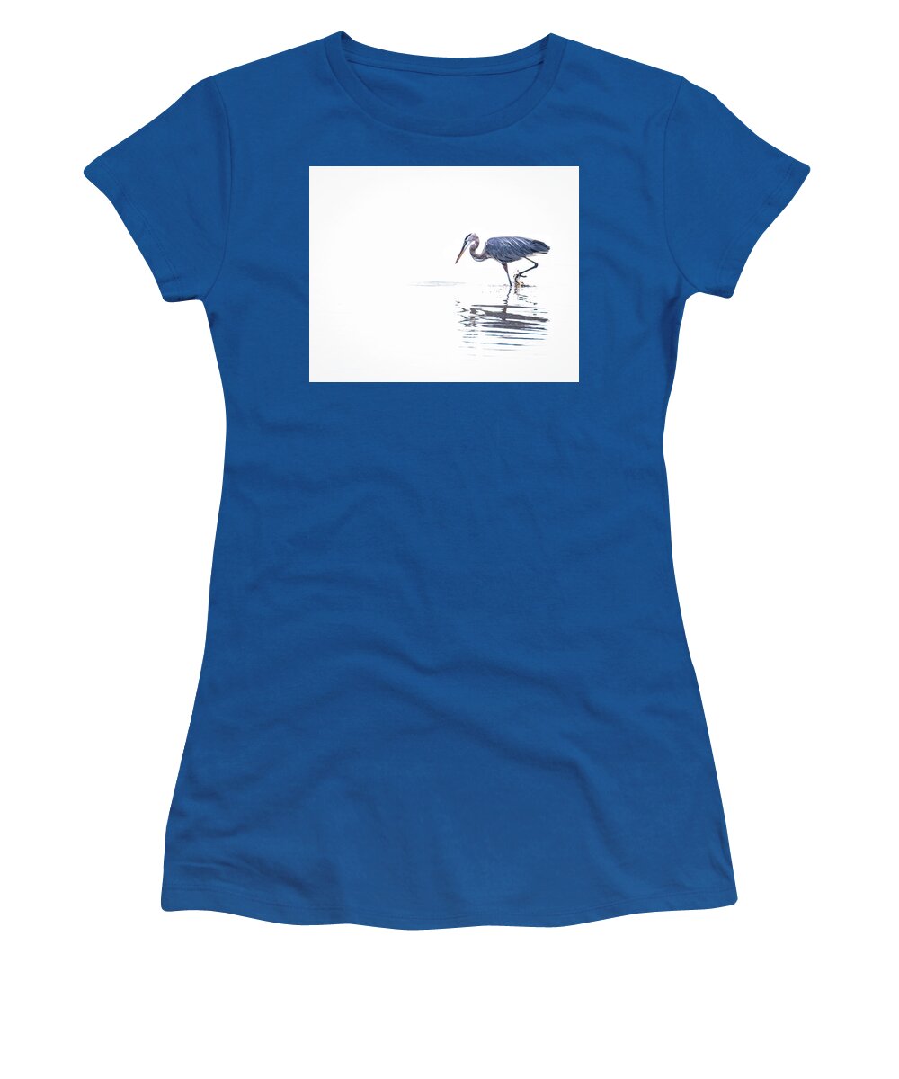 Ray Silva Women's T-Shirt featuring the photograph Looking for Something by Ray Silva