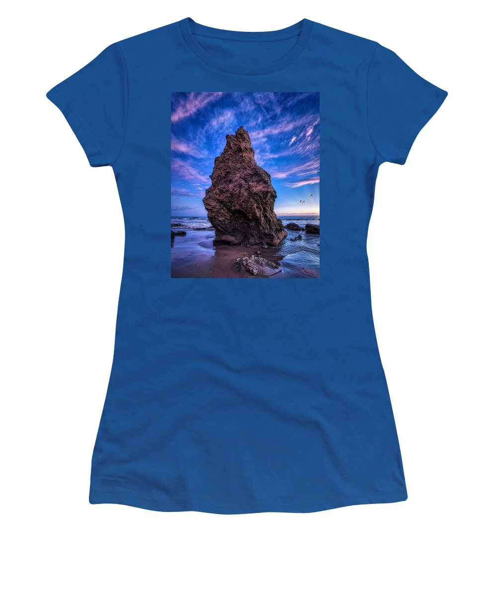 Landscape Women's T-Shirt featuring the photograph Matador Rock by Romeo Victor