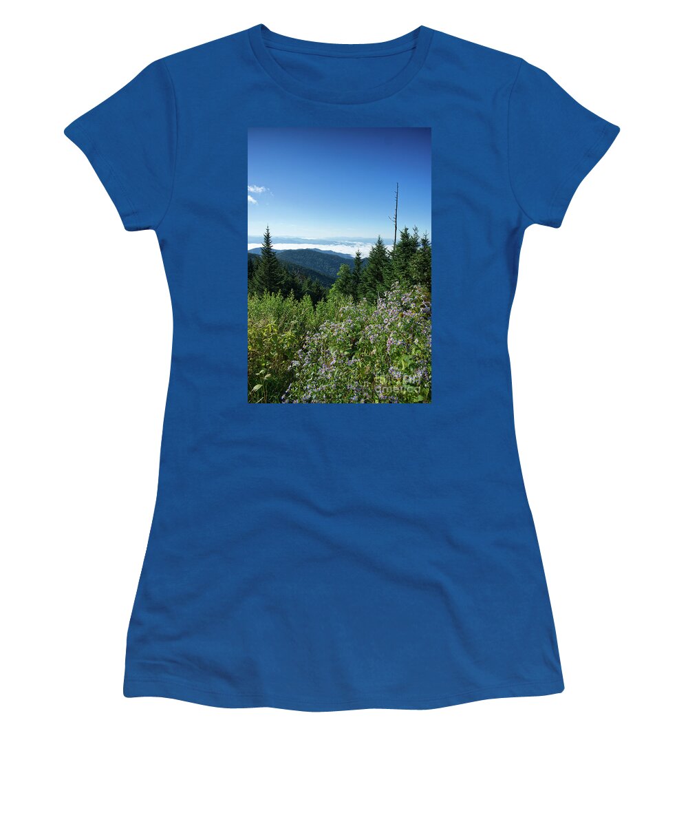 Tennessee Women's T-Shirt featuring the photograph Morning in the Mountains 4 by Phil Perkins