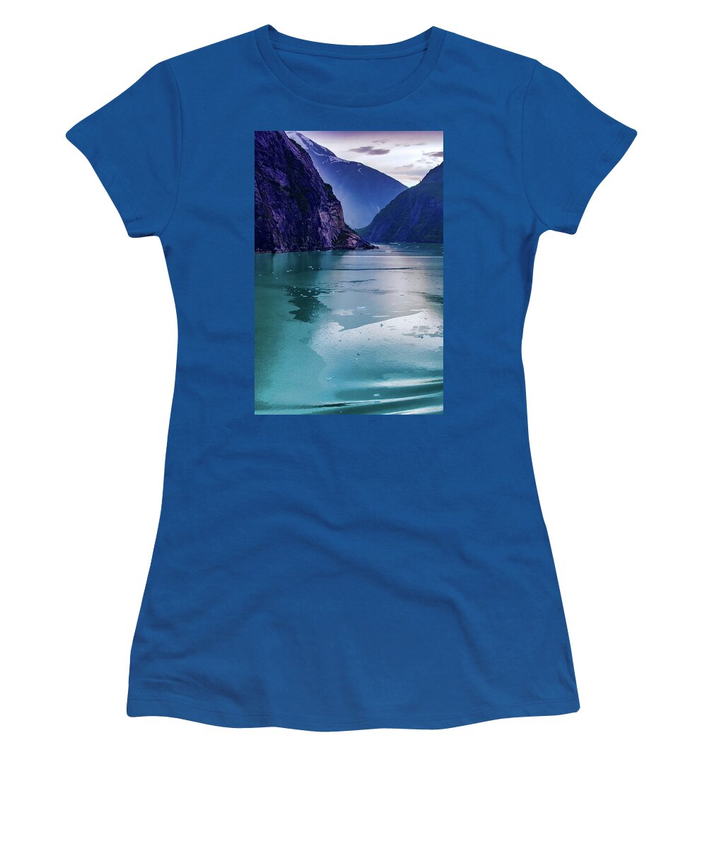 Alaska Women's T-Shirt featuring the photograph Mystical Alaska by Rochelle Berman