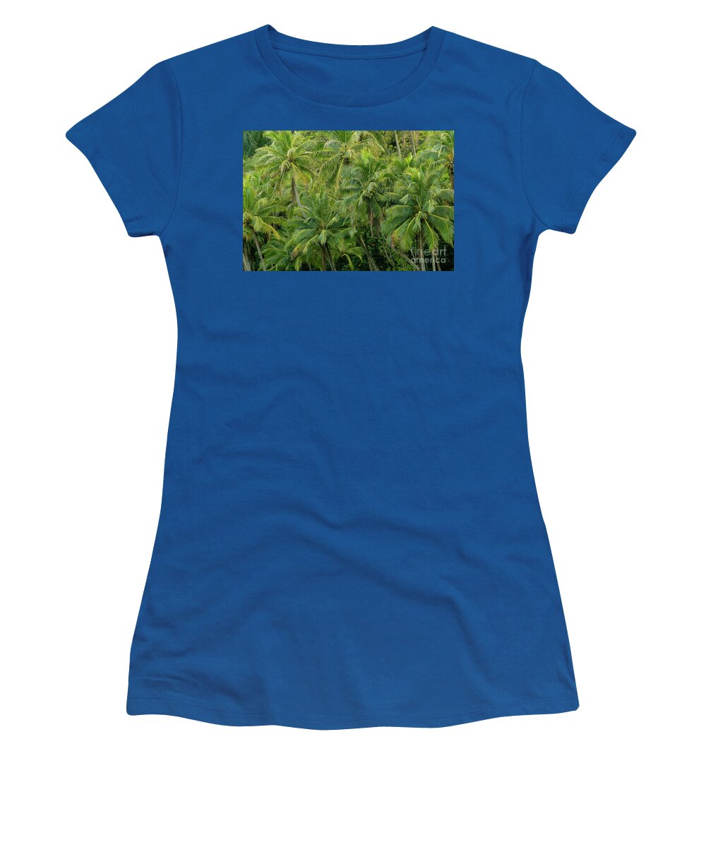 Hawaii Women's T-Shirt featuring the photograph Palm Tree Family Portrait by Nancy Gleason