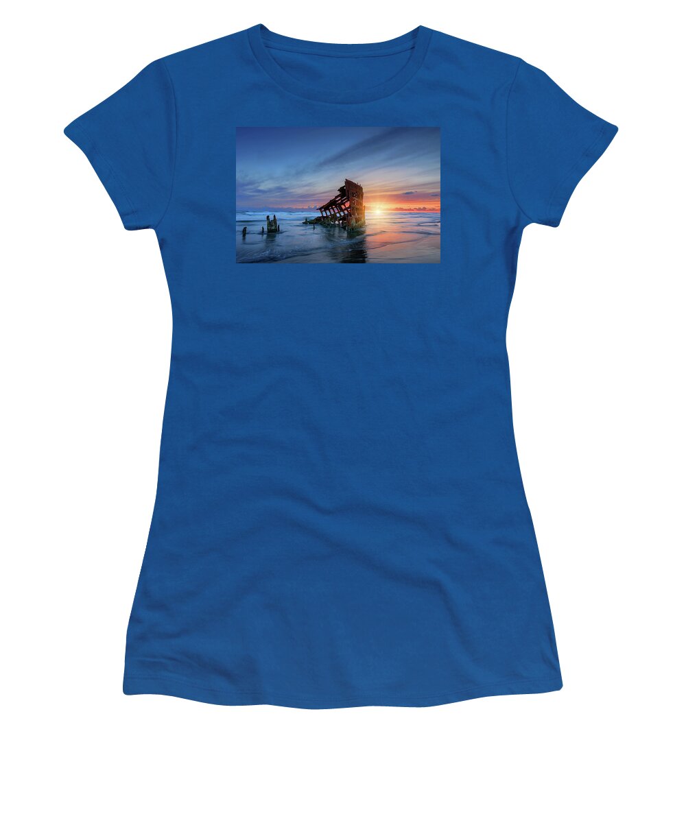 Oregon Women's T-Shirt featuring the photograph The Rest Is Silence by Dan Mihai