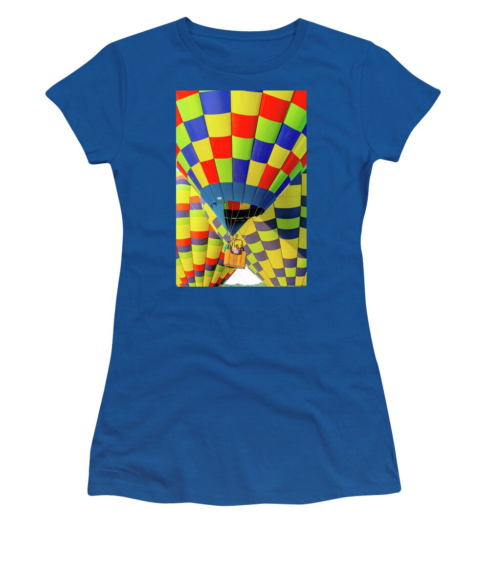 Valley Women's T-Shirt featuring the photograph Up, Up, and Away by Bill Gallagher