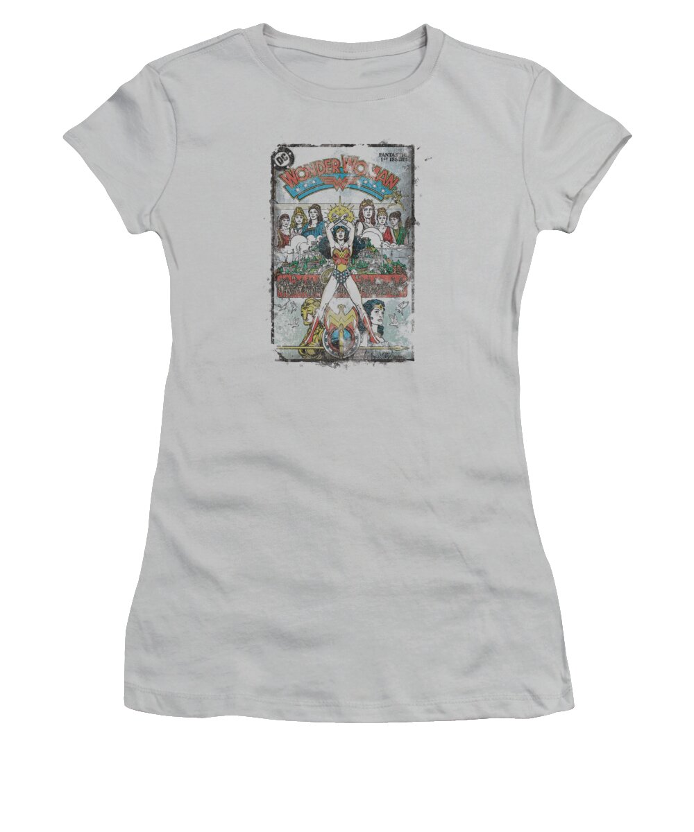 Dc Comics Women's T-Shirt featuring the digital art Dc - Vol 1 Cover by Brand A