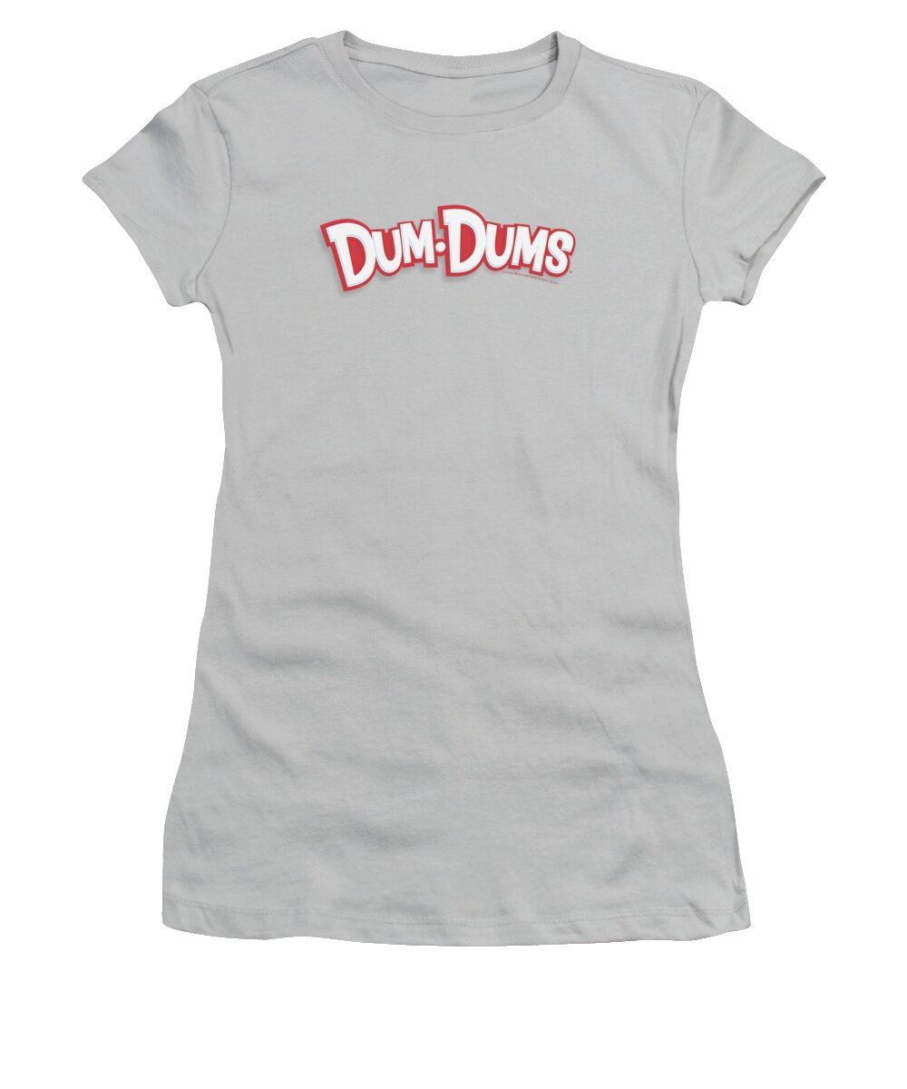 Dum Dums Women's T-Shirt featuring the digital art Dum Dums - Logo by Brand A