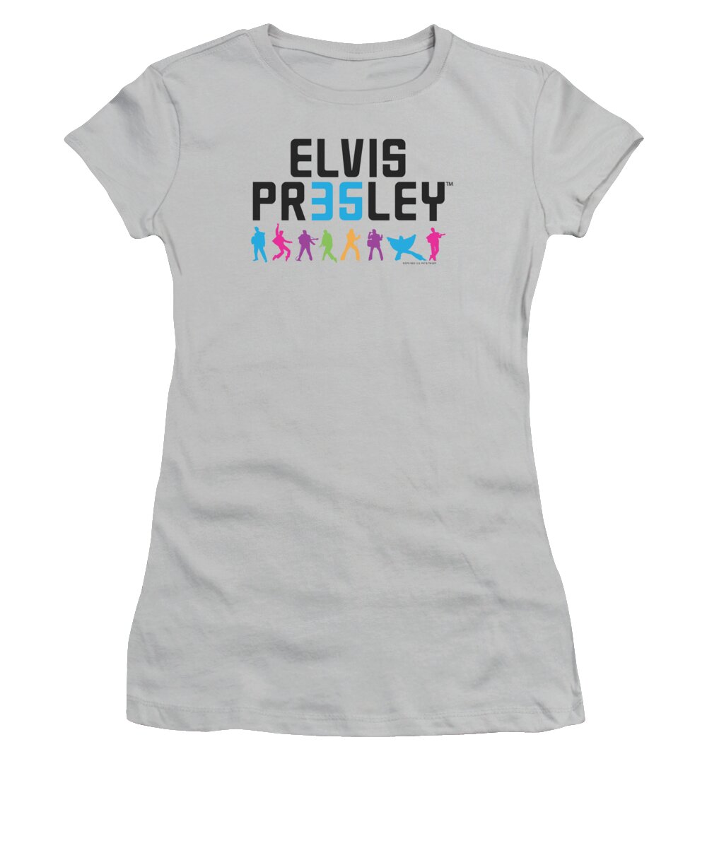 Elvis Women's T-Shirt featuring the digital art Elvis - 35 by Brand A