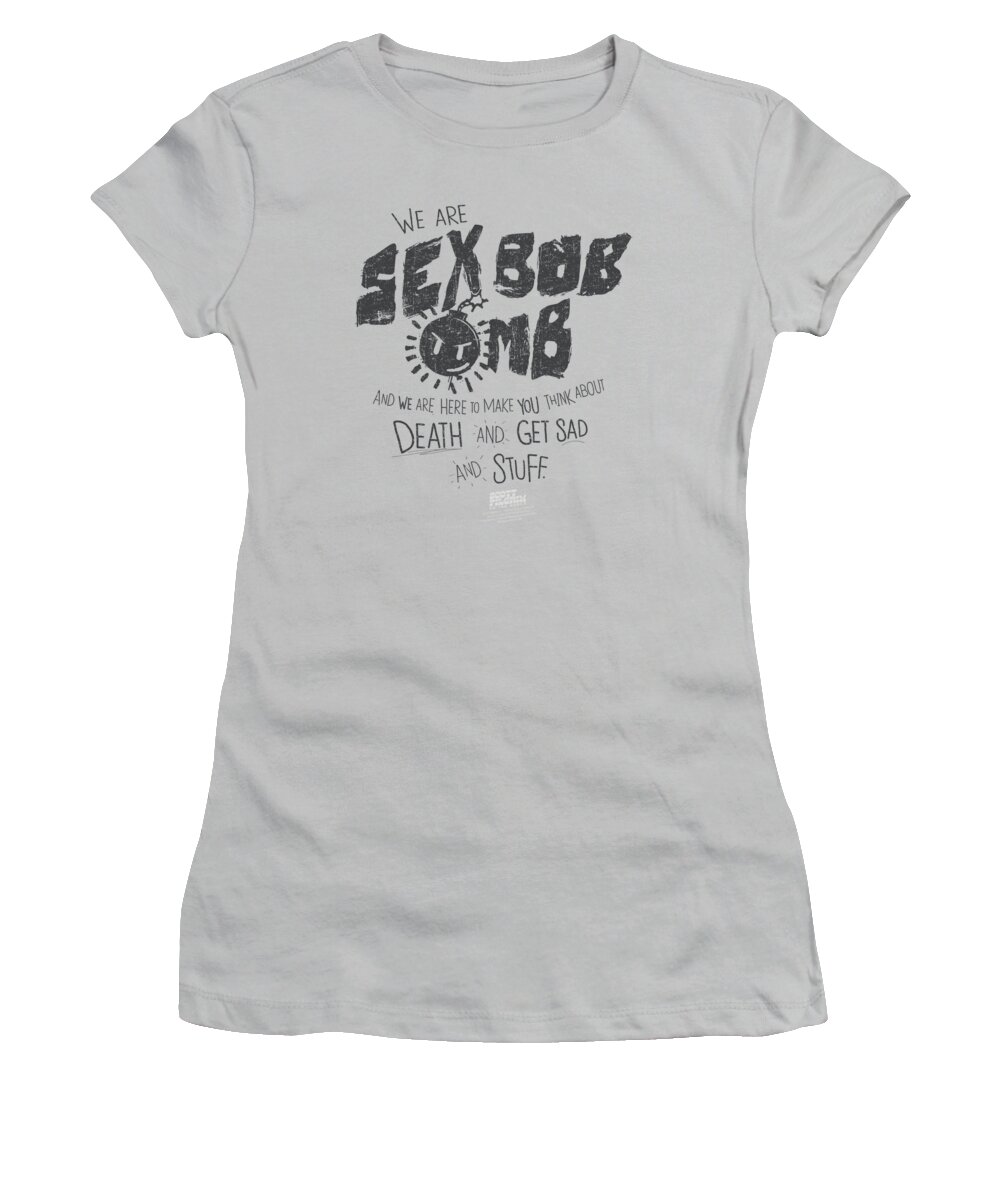 Scott Pilgrim Women's T-Shirt featuring the digital art Scott Pilgrim - And Stuff by Brand A