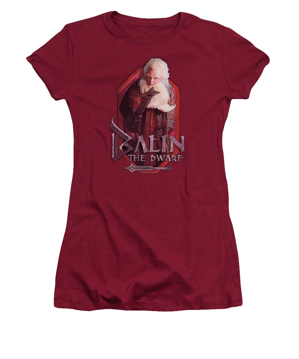 The Hobbit Women's T-Shirt featuring the digital art The Hobbit - Balin by Brand A