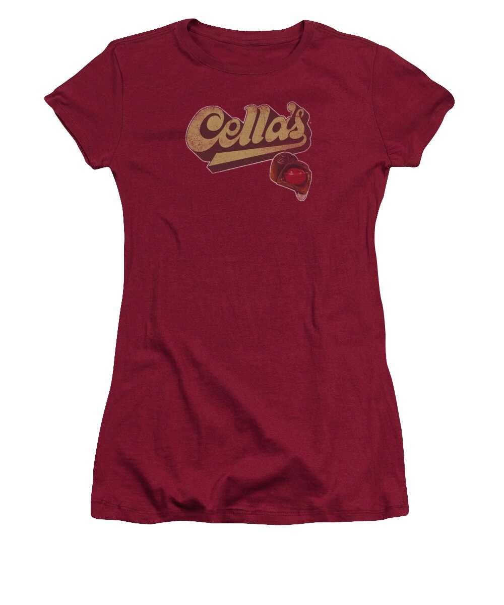 Tootsie Roll Women's T-Shirt featuring the digital art Tootsie Roll - Cella's Logo by Brand A