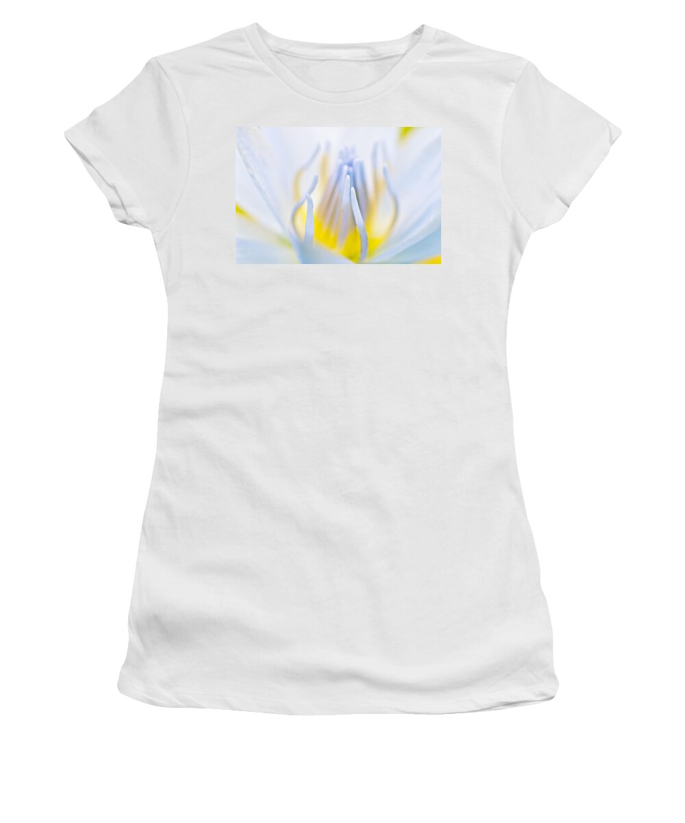 Floral Women's T-Shirt featuring the photograph Inside #1 by Priya Ghose