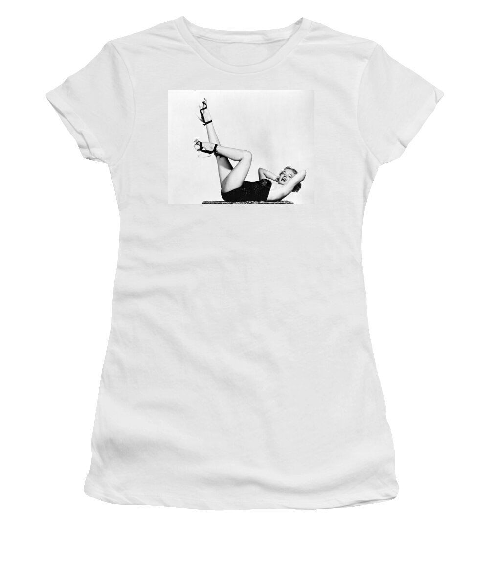 20th Century Women's T-Shirt featuring the photograph Marilyn Monroe #34 by Granger