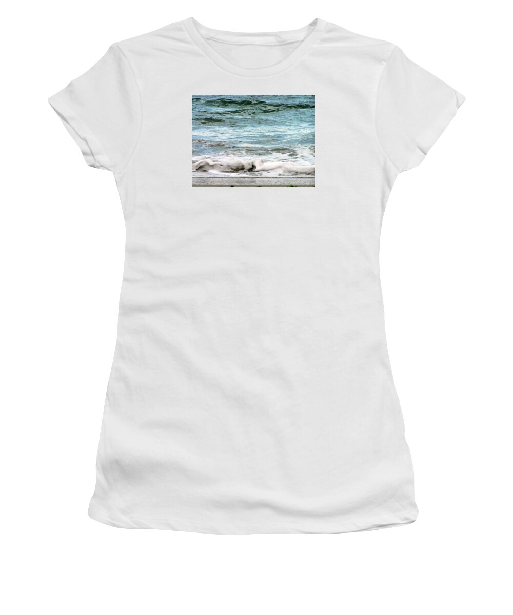 Sea Women's T-Shirt featuring the photograph Sea by Oleg Zavarzin