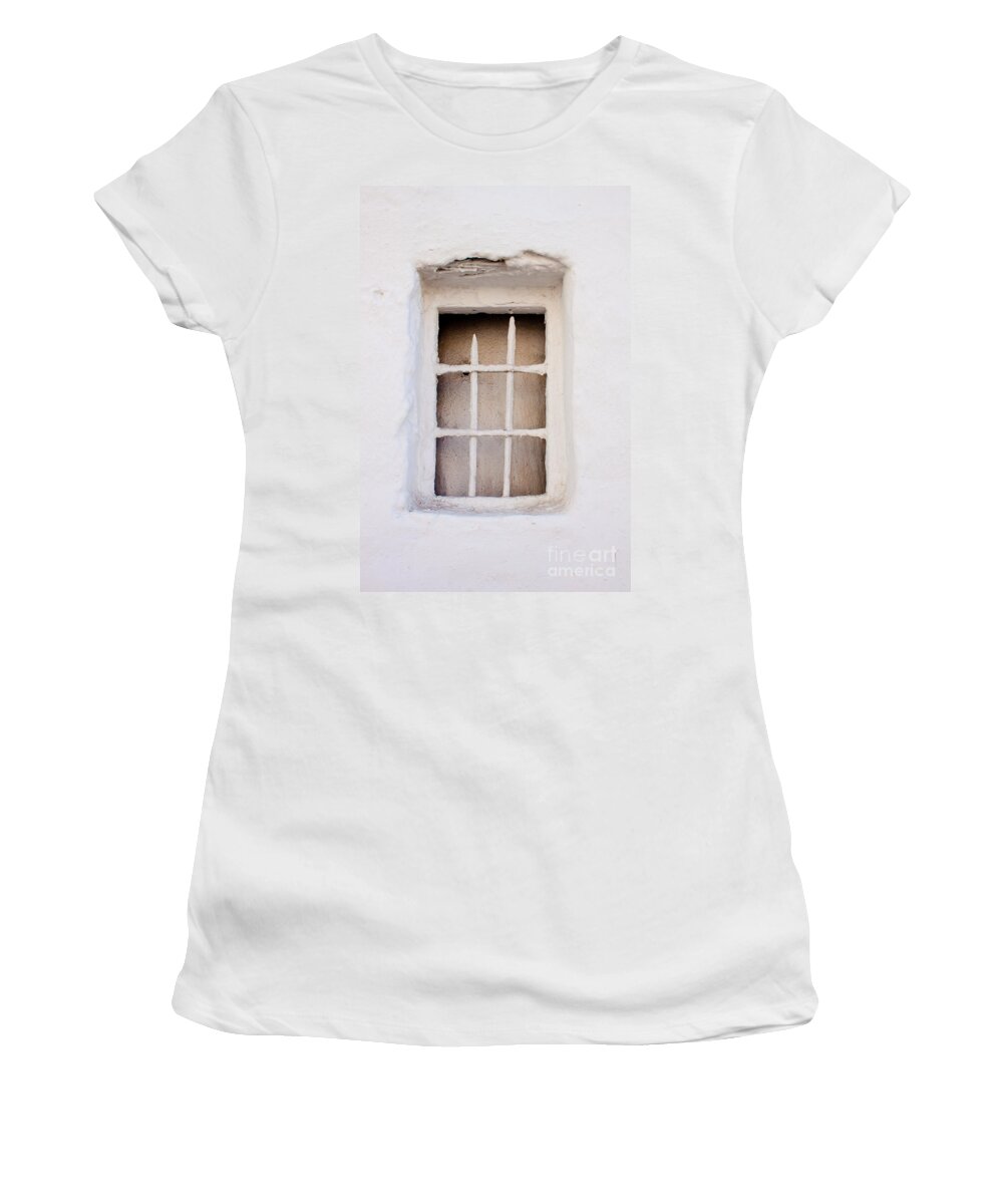 Architecture Women's T-Shirt featuring the photograph The Windows and Doors of Andalucia Spain #4 by Thomas Marchessault