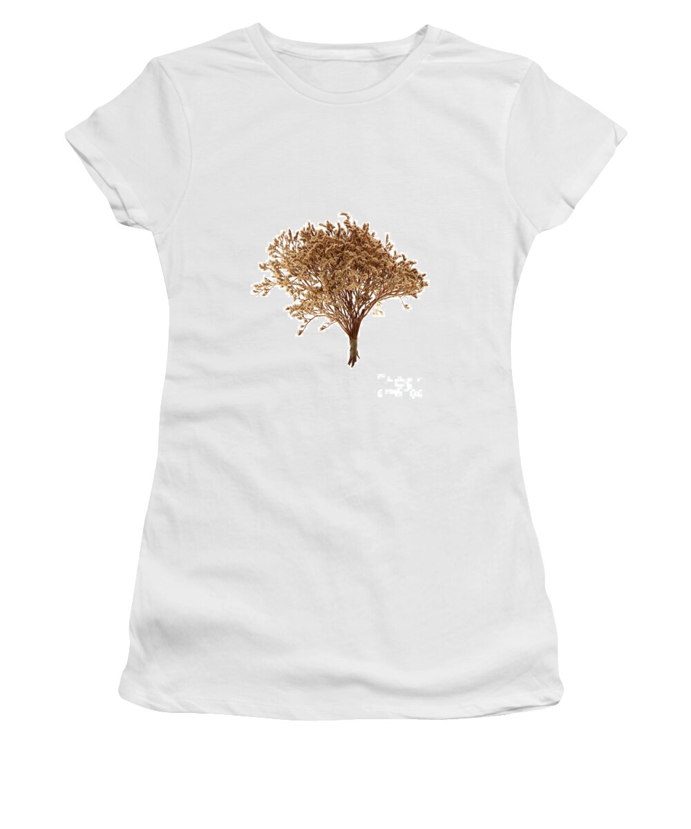 Aromatic Women's T-Shirt featuring the photograph Dry Flowers Bunch #9 by Olivier Le Queinec