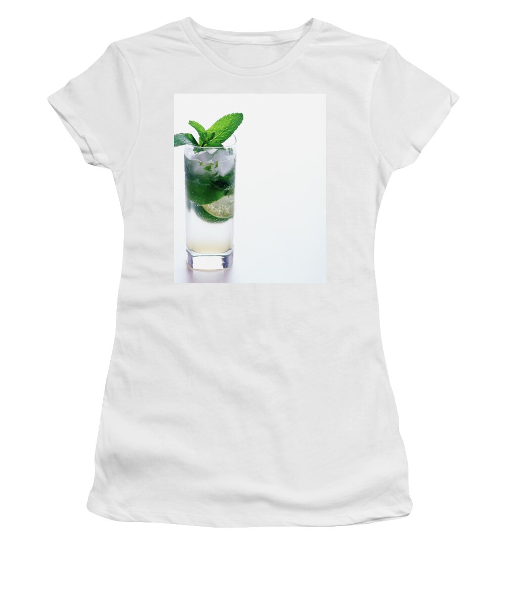 Beverage Women's T-Shirt featuring the photograph A Sloppy Joe's Mojito by Romulo Yanes