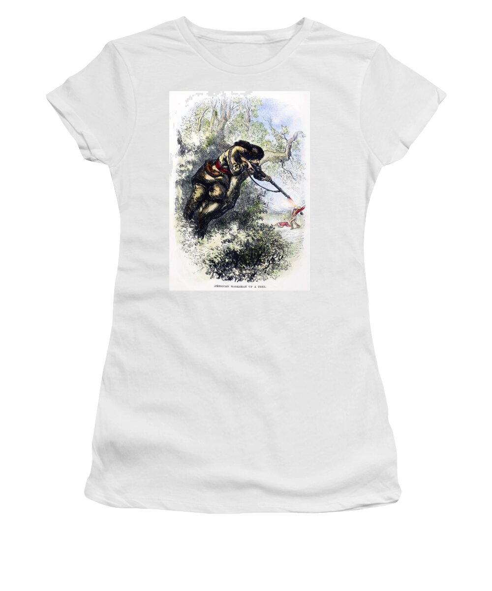 1780s Women's T-Shirt featuring the photograph American Marksman by Granger