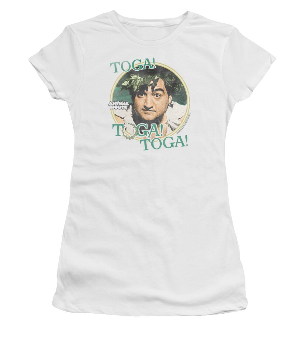 Animal House Women's T-Shirt featuring the digital art Animal House - Toga by Brand A