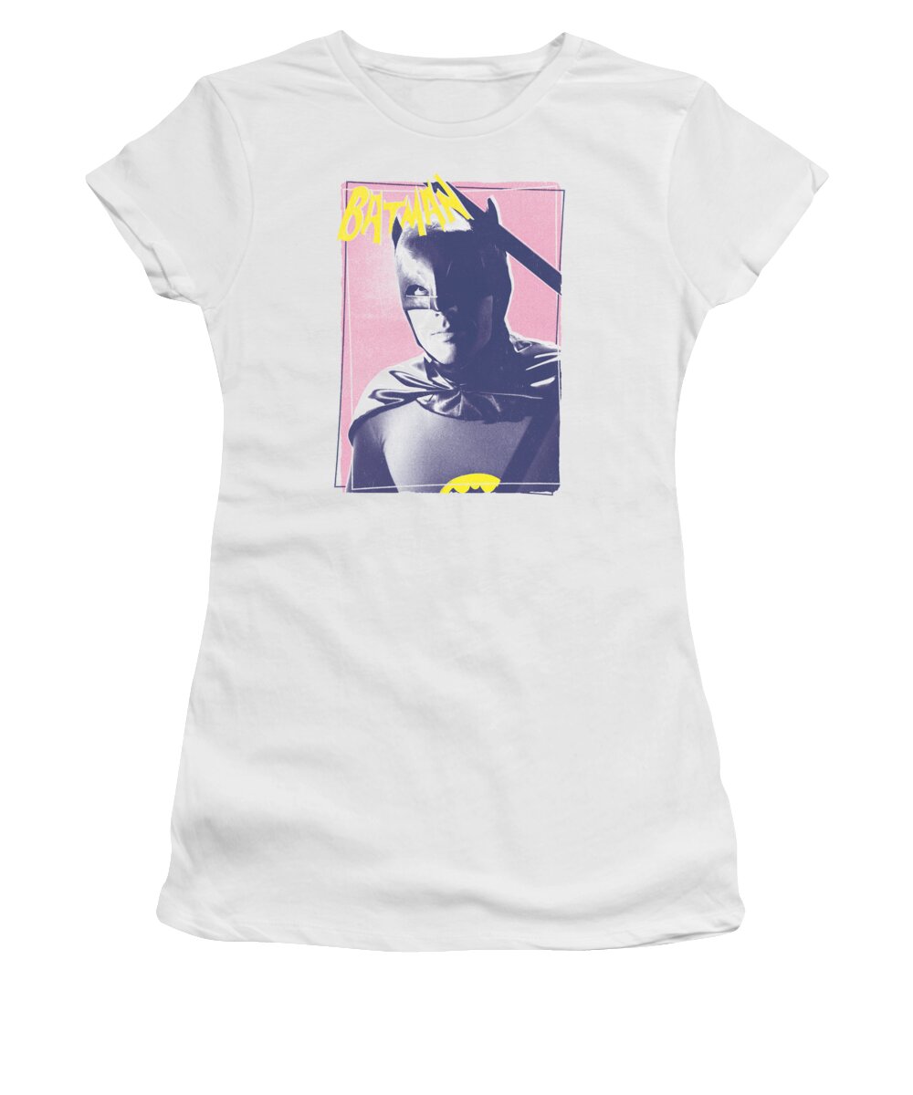 Batman Women's T-Shirt featuring the digital art Batman Classic Tv - Wayne 80's by Brand A