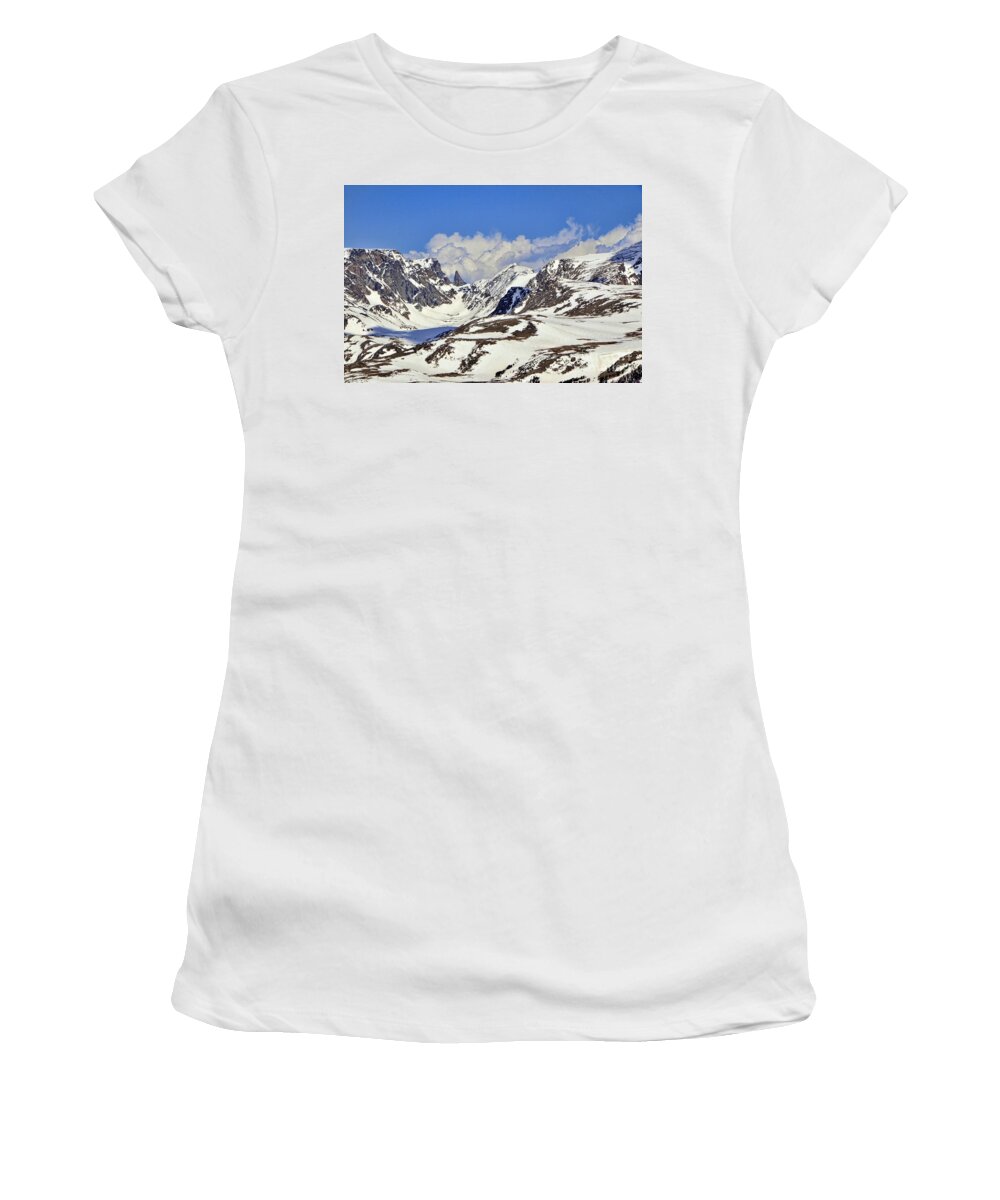 Bear's Tooth Women's T-Shirt featuring the photograph Bears Tooth by Gary Beeler