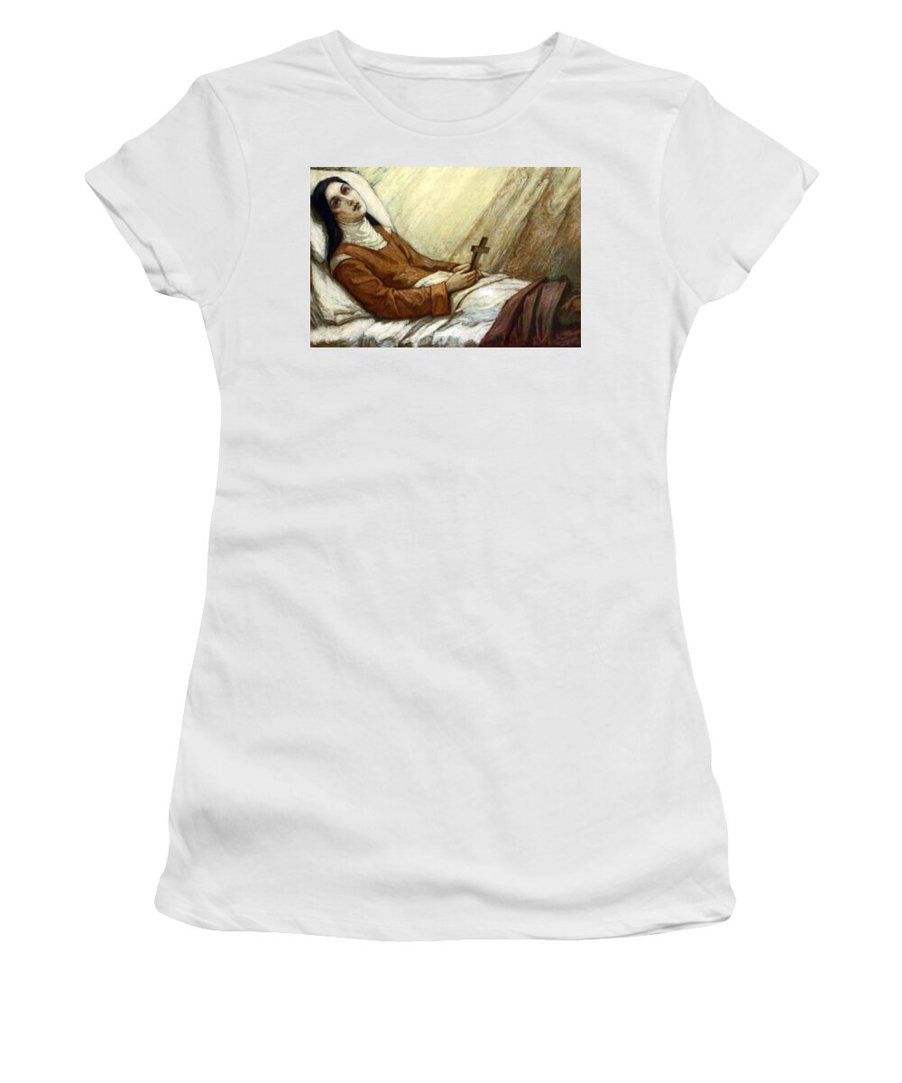 Montreal Women's T-Shirt featuring the photograph Before Saying Goodbye by Munir Alawi
