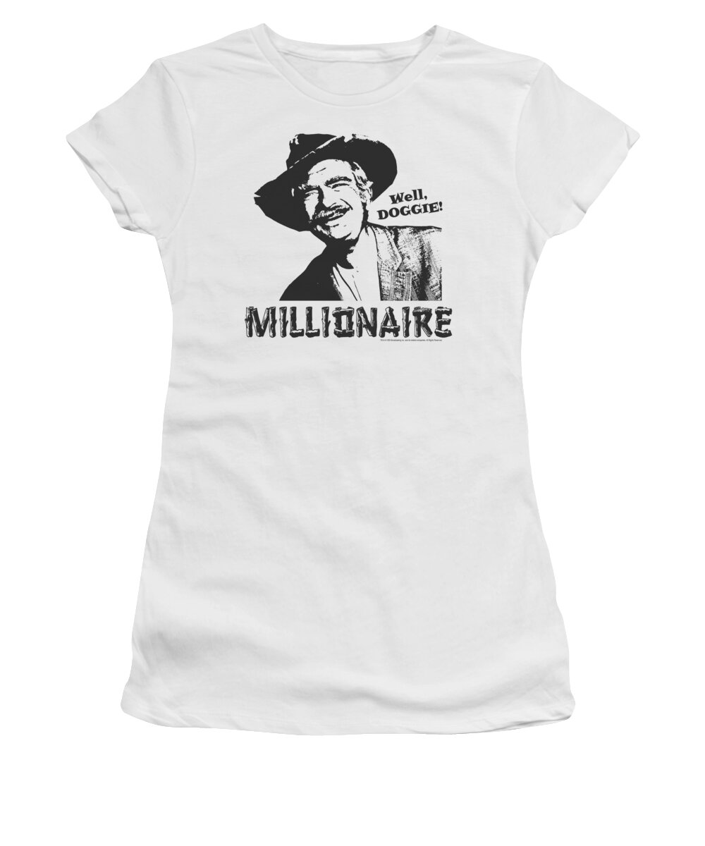 Beverly Hillbillies Women's T-Shirt featuring the digital art Beverly Hillbillies - Millionaire by Brand A