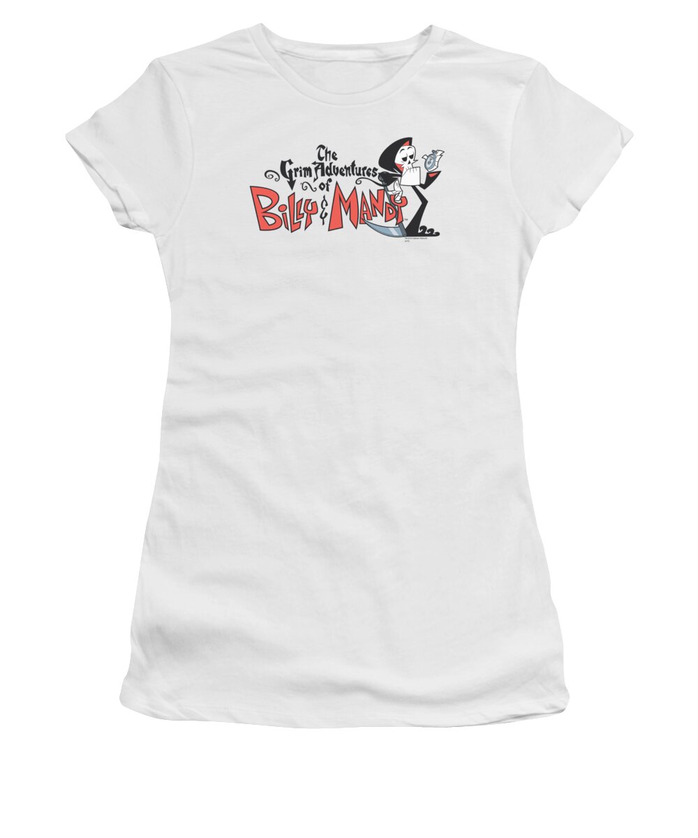 Billy And Mandy Women's T-Shirt featuring the digital art Billy And Mandy - Logo by Brand A