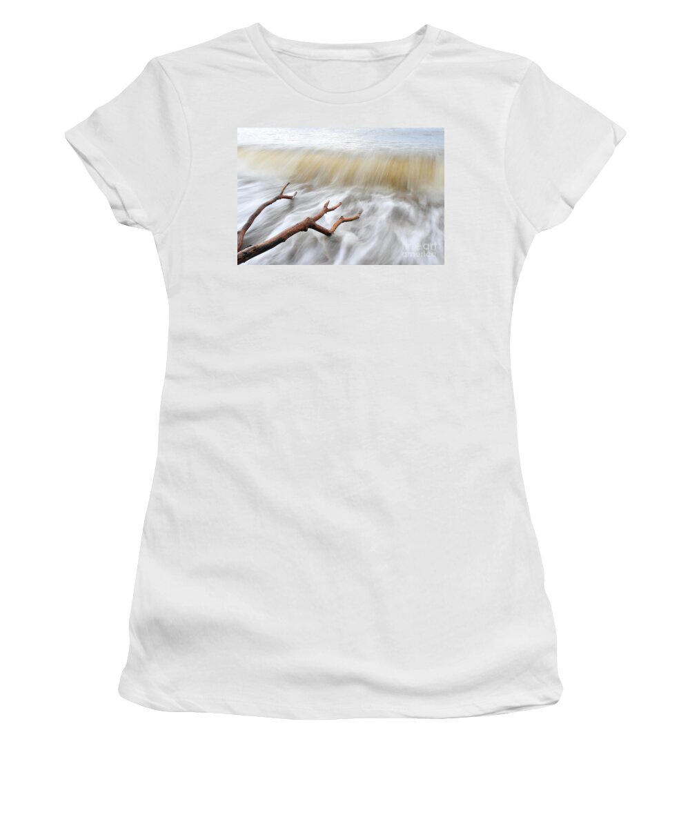 Branches Women's T-Shirt featuring the photograph Branches in Water by Randi Grace Nilsberg