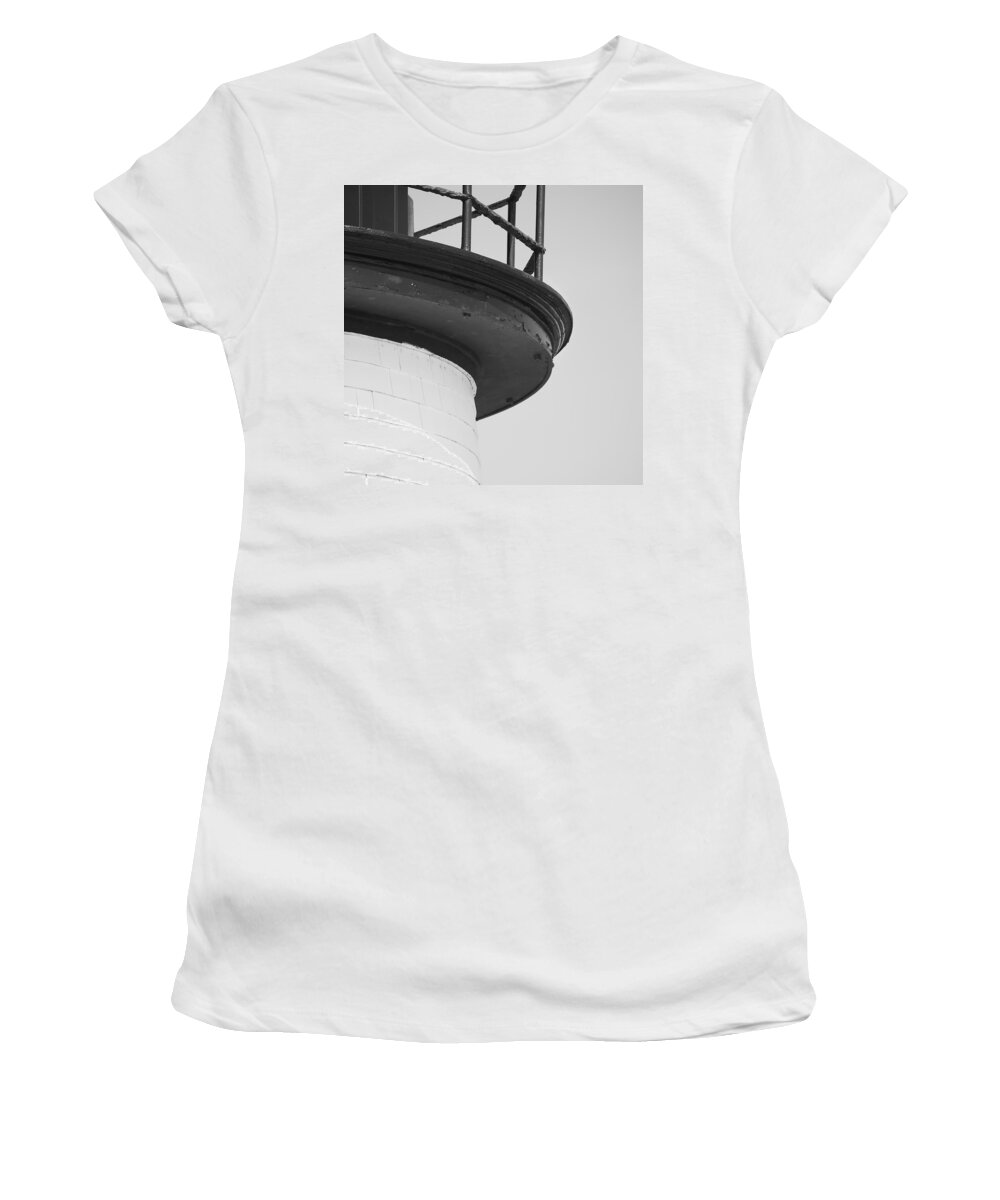 Brant Point Women's T-Shirt featuring the photograph Brant Point Lighthouse by Charles Harden