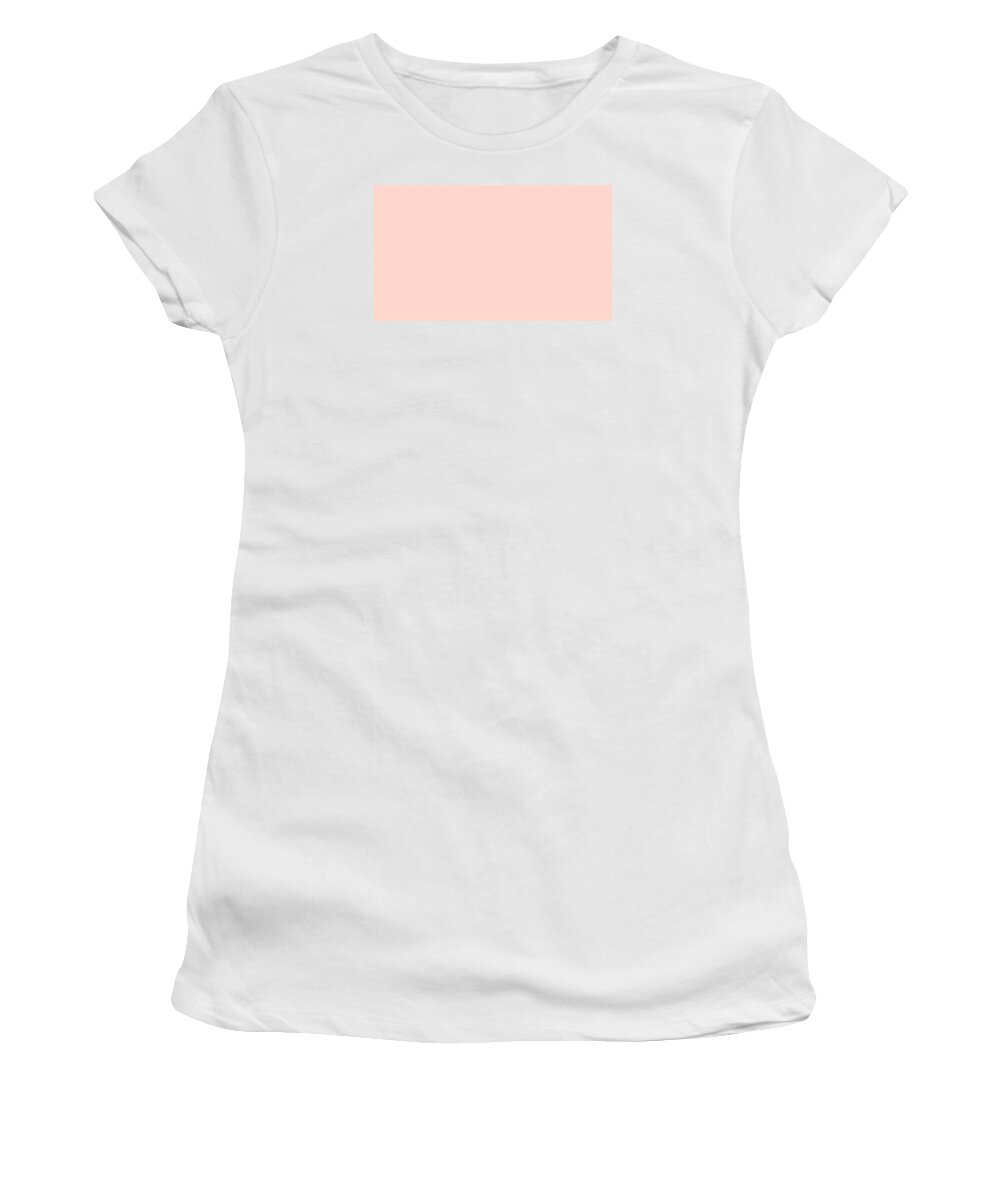 Abstract Women's T-Shirt featuring the digital art C.1.255-214-204.7x4 by Gareth Lewis
