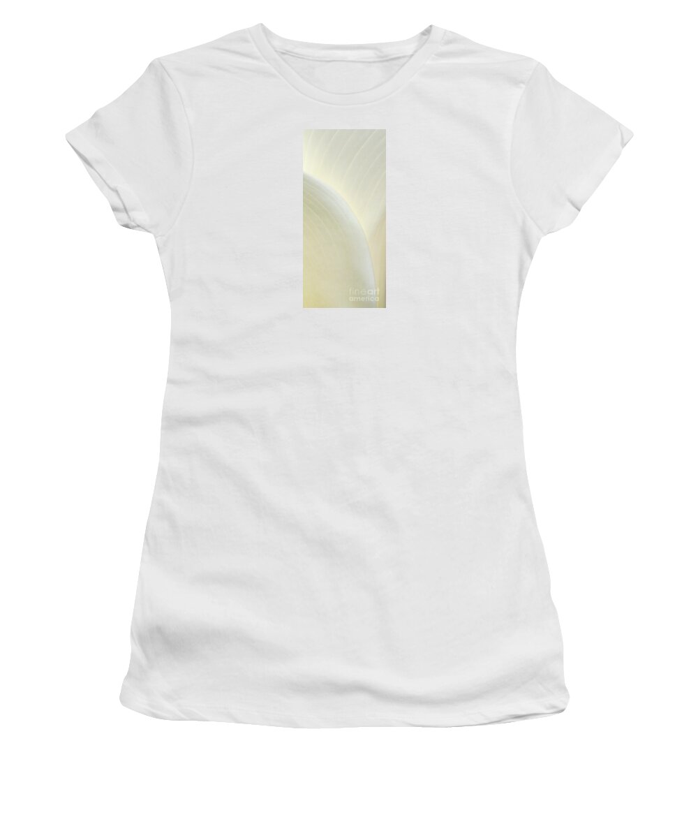 Flower Women's T-Shirt featuring the photograph Calla Lines by Alice Cahill