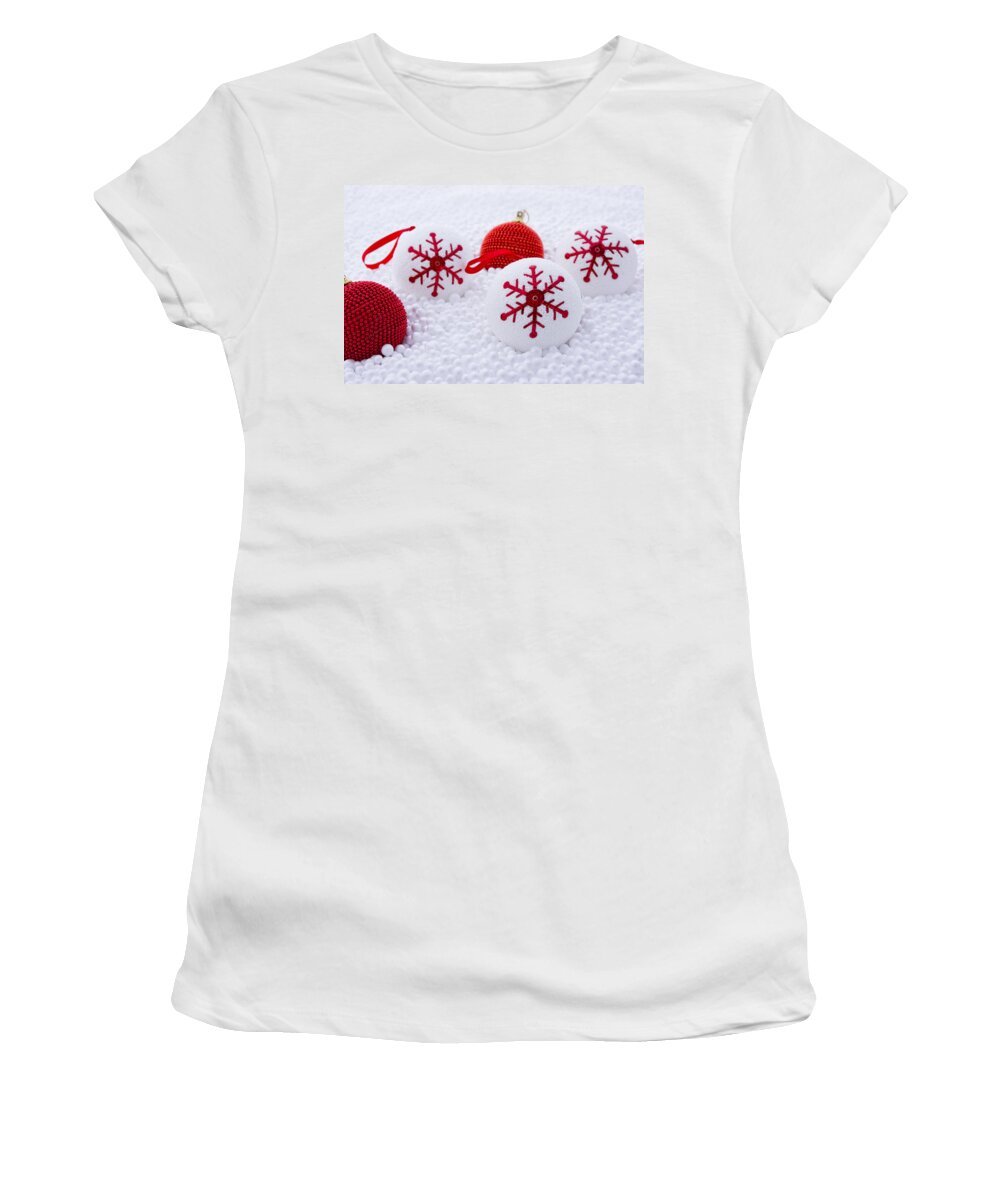 Christian Tradition Women's T-Shirt featuring the photograph Christmas background by Paulo Goncalves