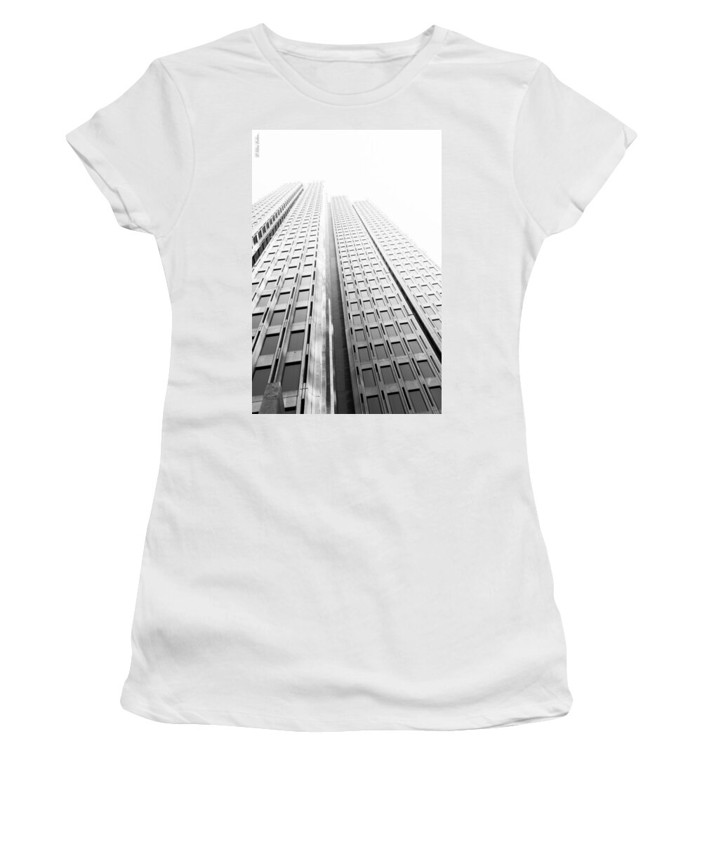City Women's T-Shirt featuring the photograph City Up by Alexander Fedin