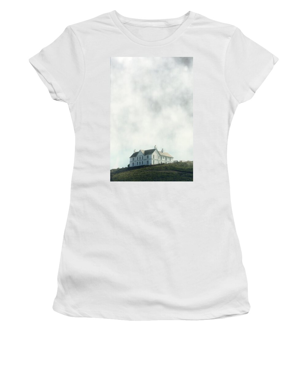 Cornwall Women's T-Shirt featuring the photograph Cornish manor by Joana Kruse
