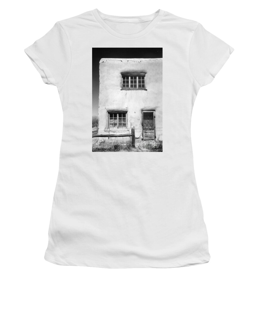 Building Women's T-Shirt featuring the photograph Deserted by Crystal Nederman