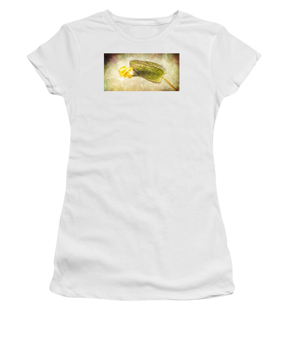 Bud Women's T-Shirt featuring the photograph Emerging by Caitlyn Grasso
