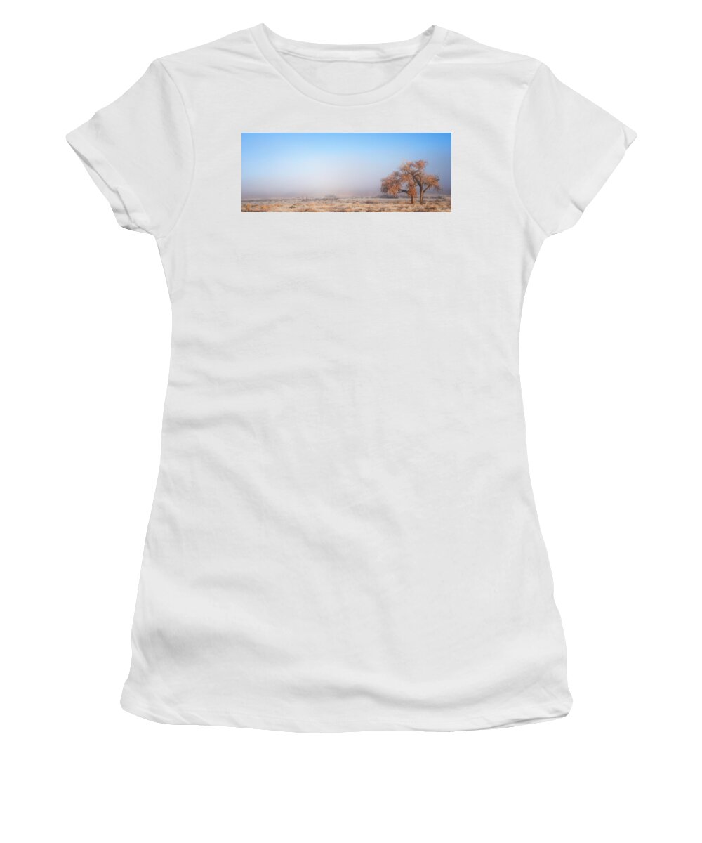Pano Women's T-Shirt featuring the photograph Emptiness of Moab by Darren White