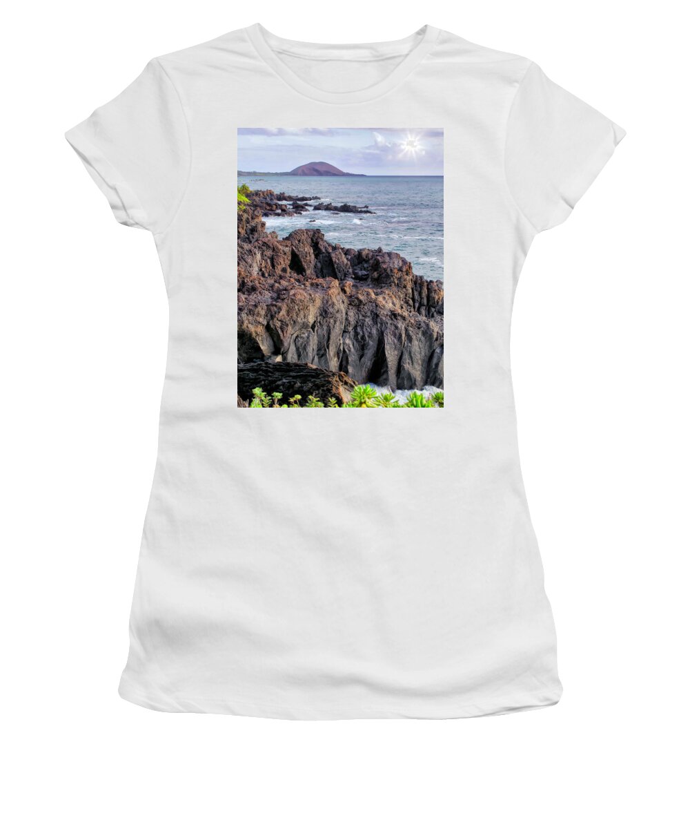 Hawaii Women's T-Shirt featuring the photograph Four Seasons 102 by Dawn Eshelman