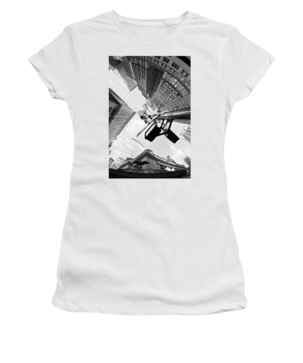 New York Women's T-Shirt featuring the photograph Grand Central America by Paul Watkins