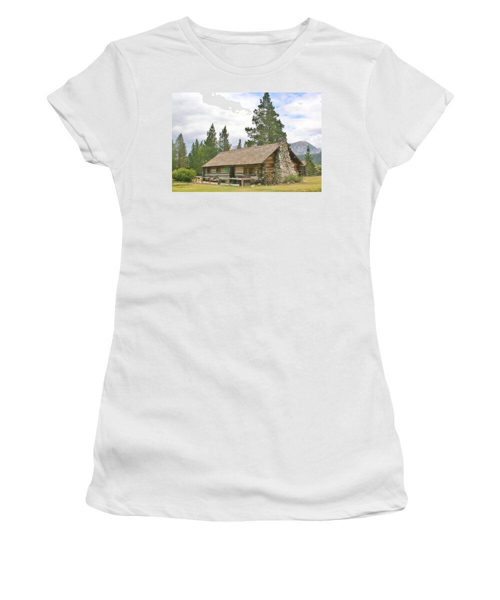 Sky Women's T-Shirt featuring the photograph Homesteaded by Marilyn Diaz