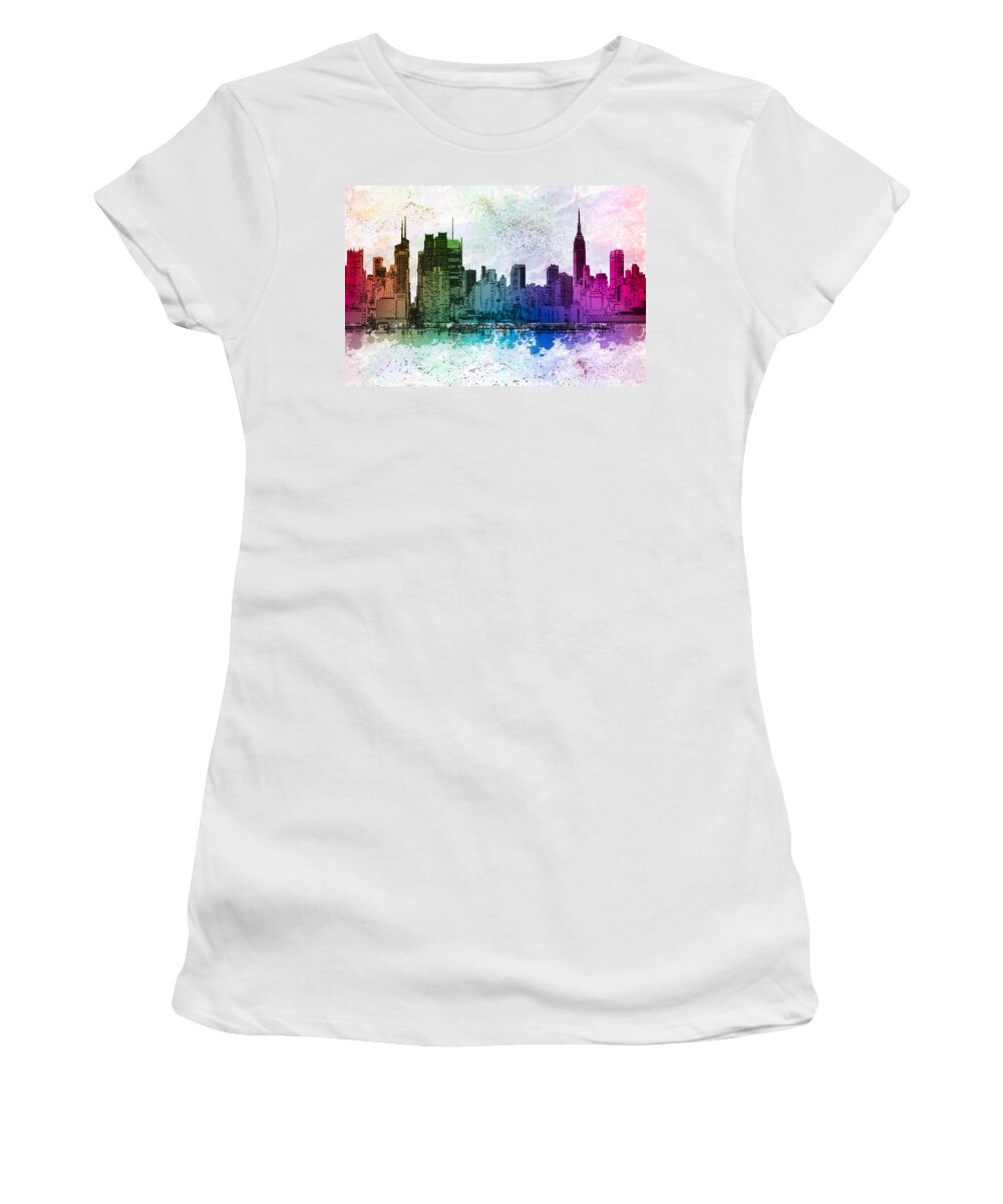 Big Apple Women's T-Shirt featuring the photograph I Love New York by Susan Candelario