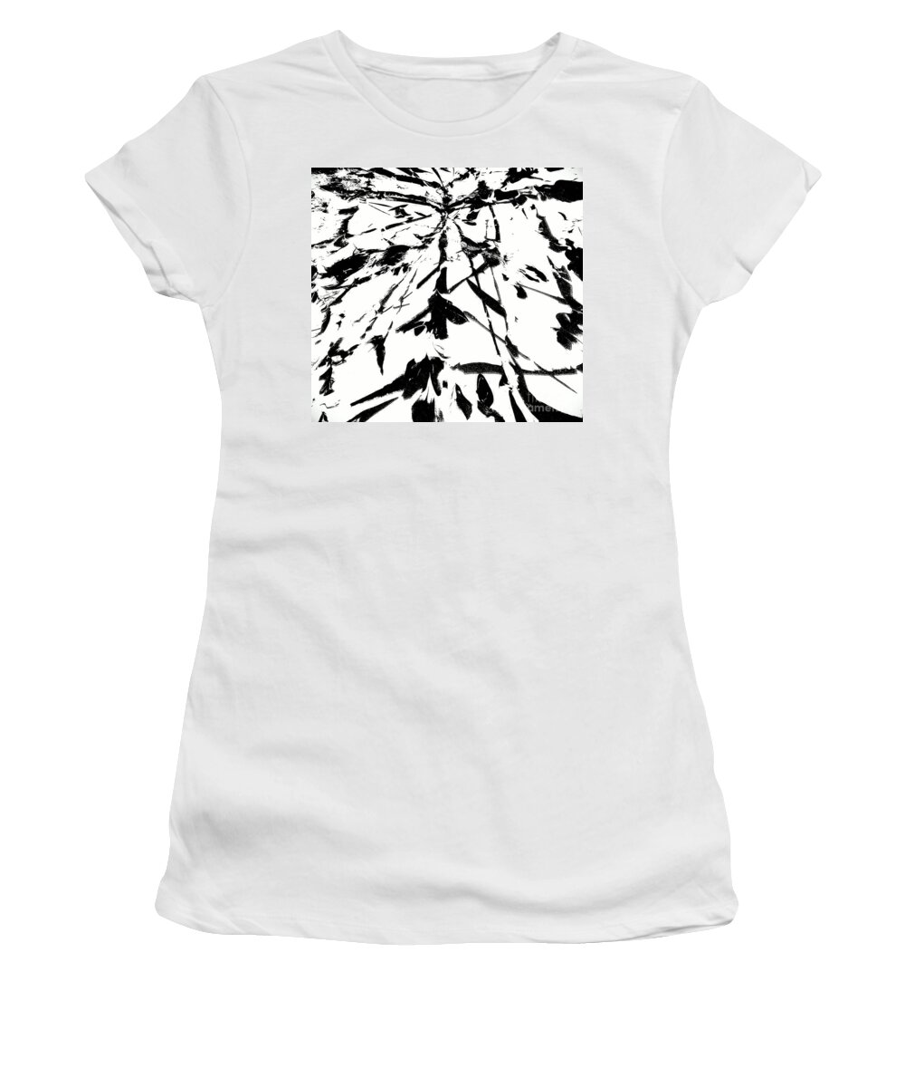 Owl Women's T-Shirt featuring the painting I'm Here by Jacqueline McReynolds