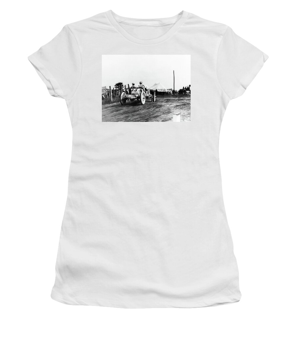 1911 Women's T-Shirt featuring the photograph Indianapolis 500, 1911 by Granger
