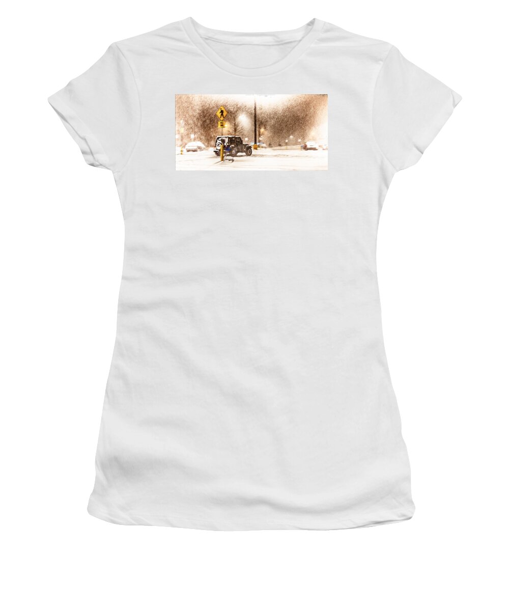 Jeep Women's T-Shirt featuring the photograph It's A Jeep Thing by Sennie Pierson