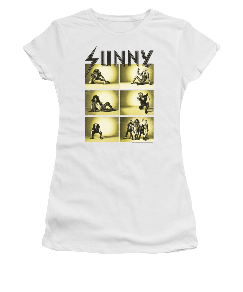  Women's T-Shirt featuring the digital art Its Always Sunny In Philadelphia - Rock Photos by Brand A