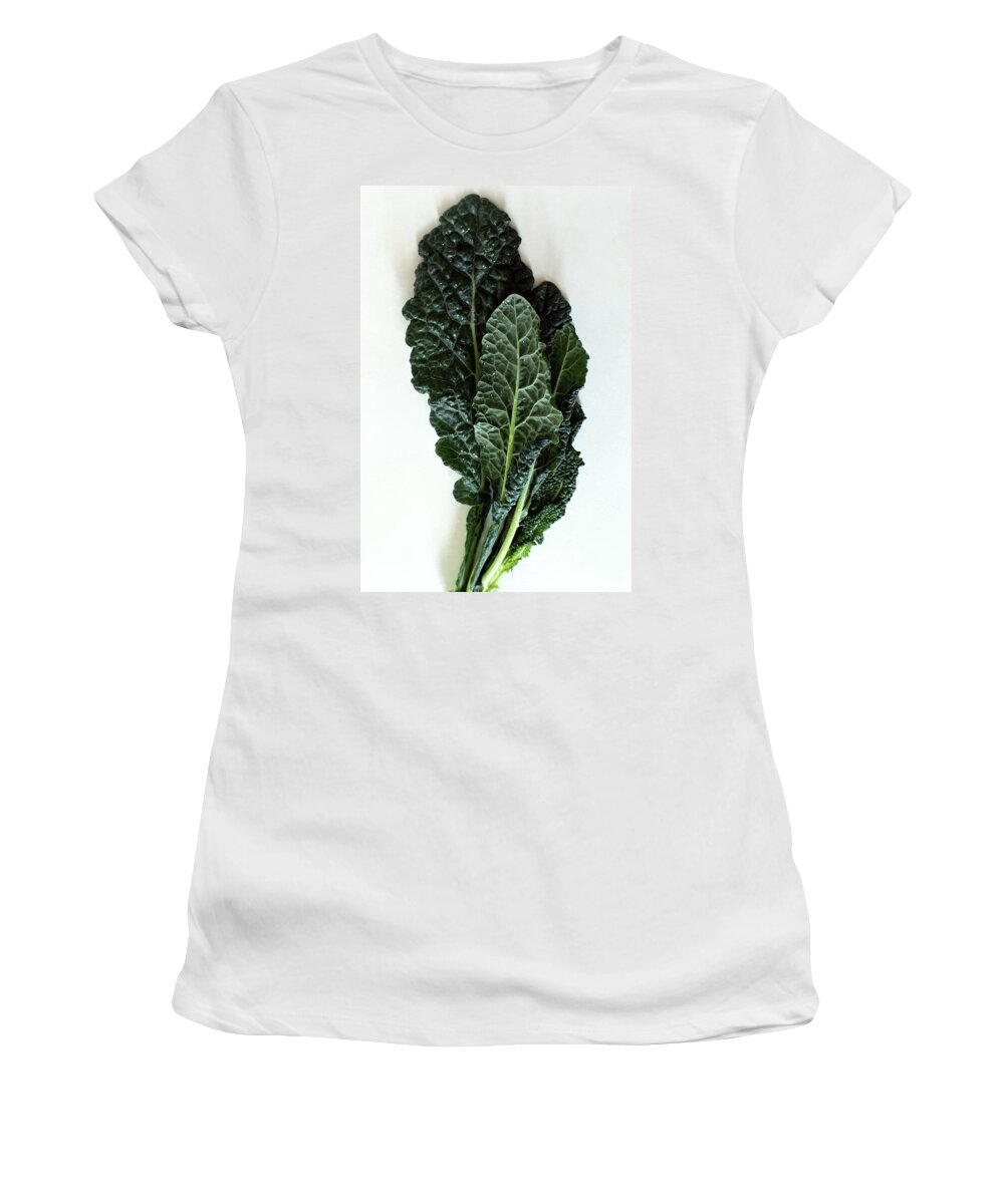 Food Women's T-Shirt featuring the photograph Lacinato Kale by Romulo Yanes