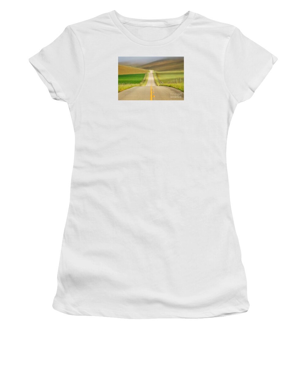 California Women's T-Shirt featuring the photograph Lead Me On by Alice Cahill