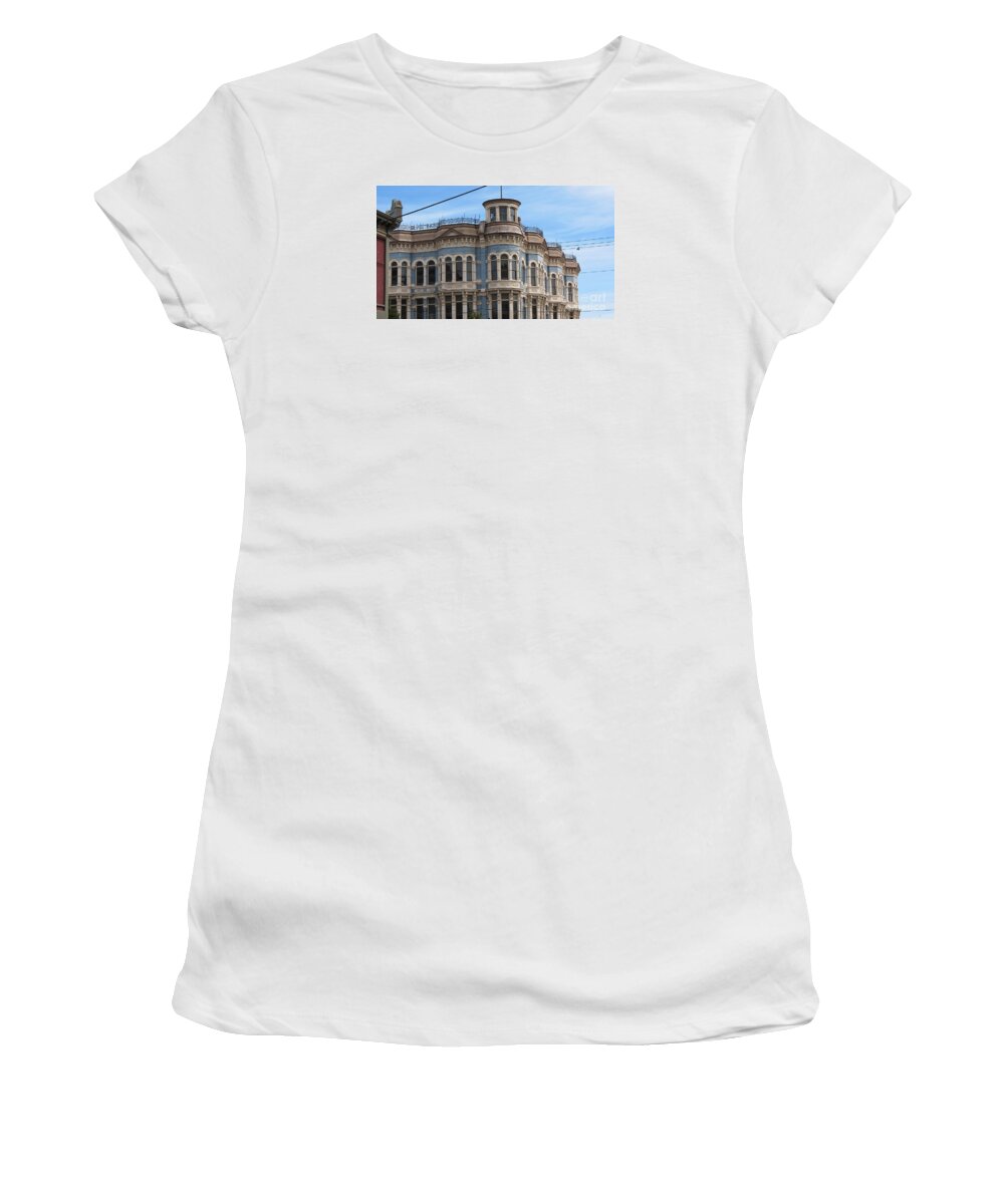 Port Women's T-Shirt featuring the photograph Left In Time by LeLa Becker