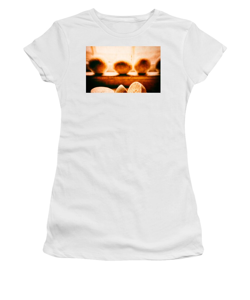 Lemon Women's T-Shirt featuring the photograph Lemon Among Oranges by Bob Orsillo